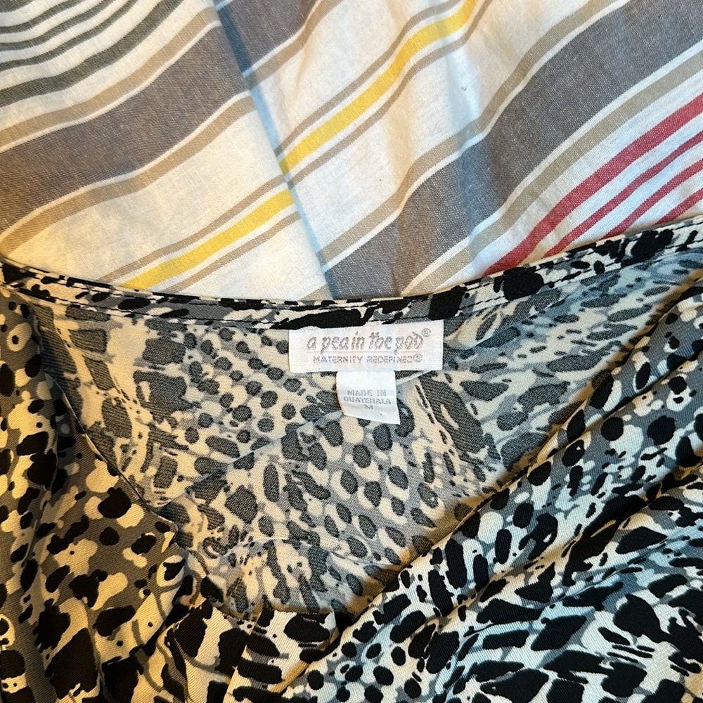 Four Medium Maternity Dresses - image 4